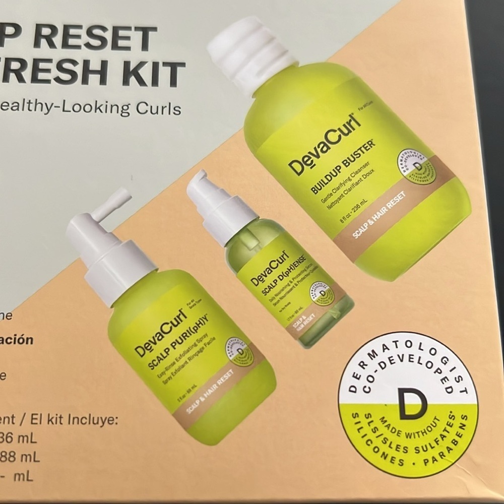 NEW DevaCurl Scalp Reset and Refresh Kit - Picture 3 of 4